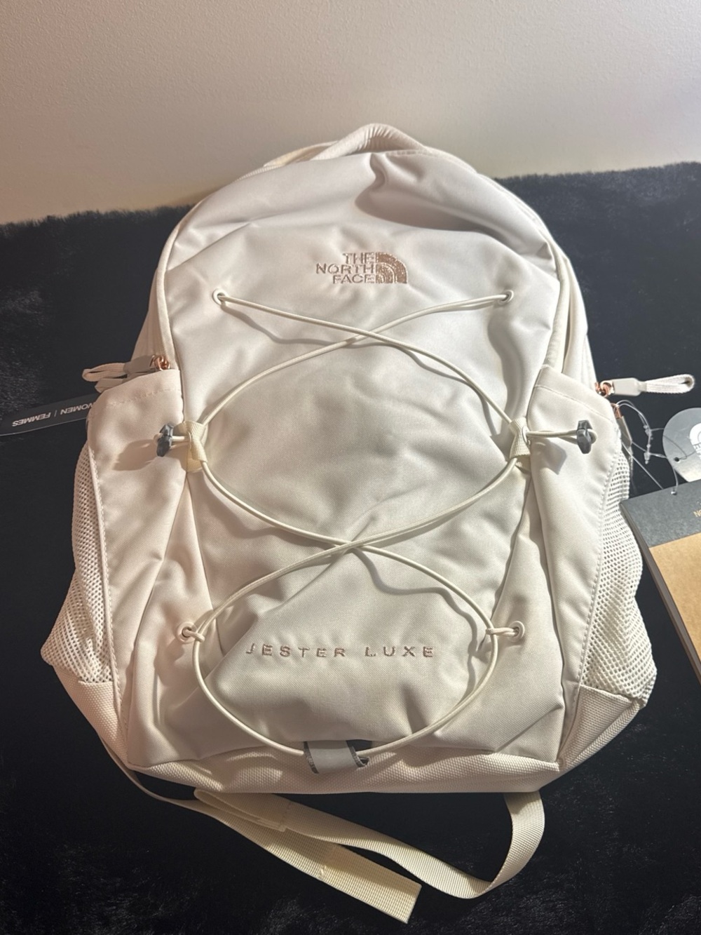 The North Face Jester Luxe Women's Cream Backpack